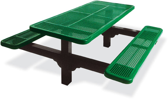 Rectangular Dual Pedestal Table