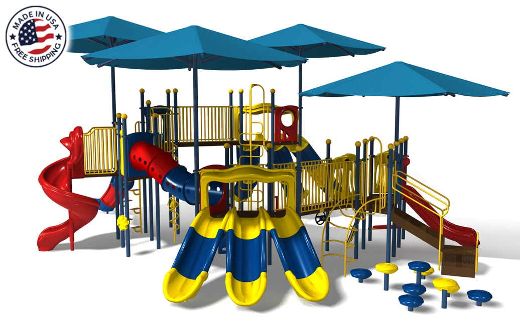 Budget Playground - Made in America - Rear