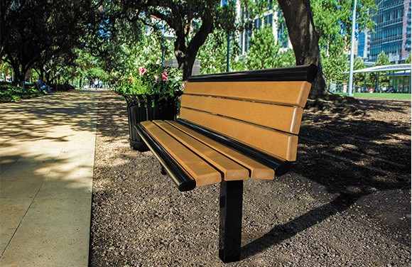 Richmond Bench - Park Benches - American Parks Company