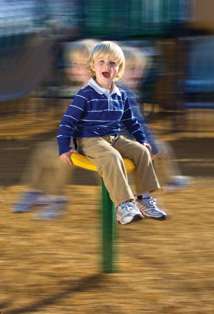 Twin Spin Seat - Independent Play - Commercial Playground Equipment
