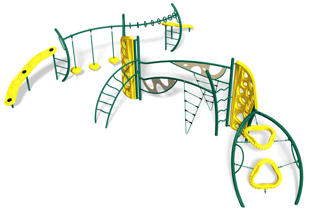 Dawn to Dusk - Commercial Playground Equipment - 3D View