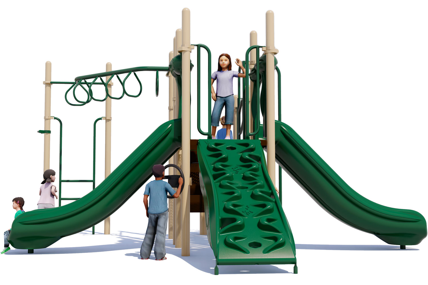 Word to the Wise | Front View | Play Structures
