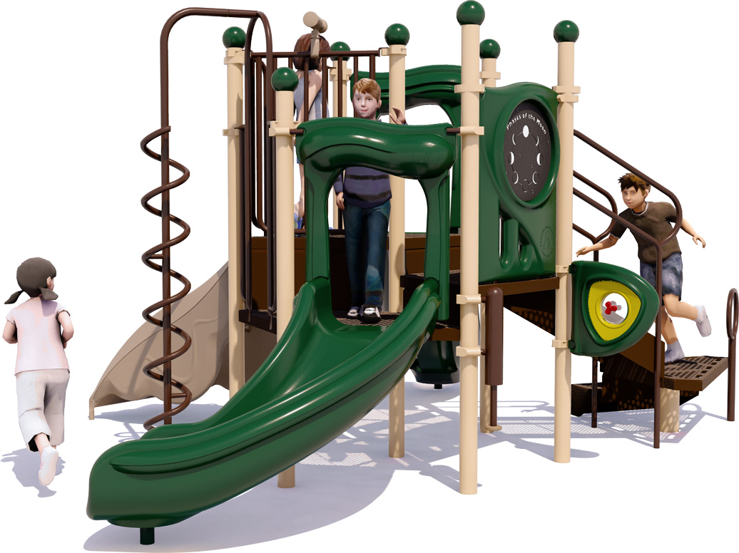 London Tower Commercial Play Structure