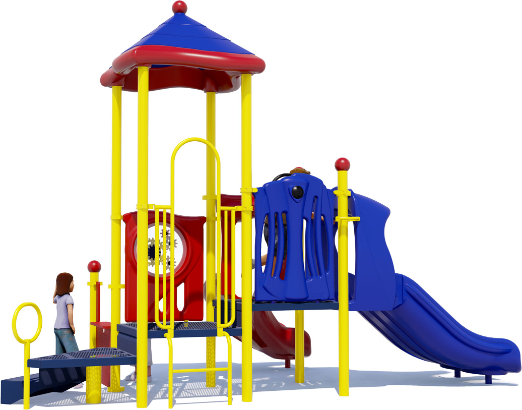 Busy Bee | Back View | Commercial Play Structure