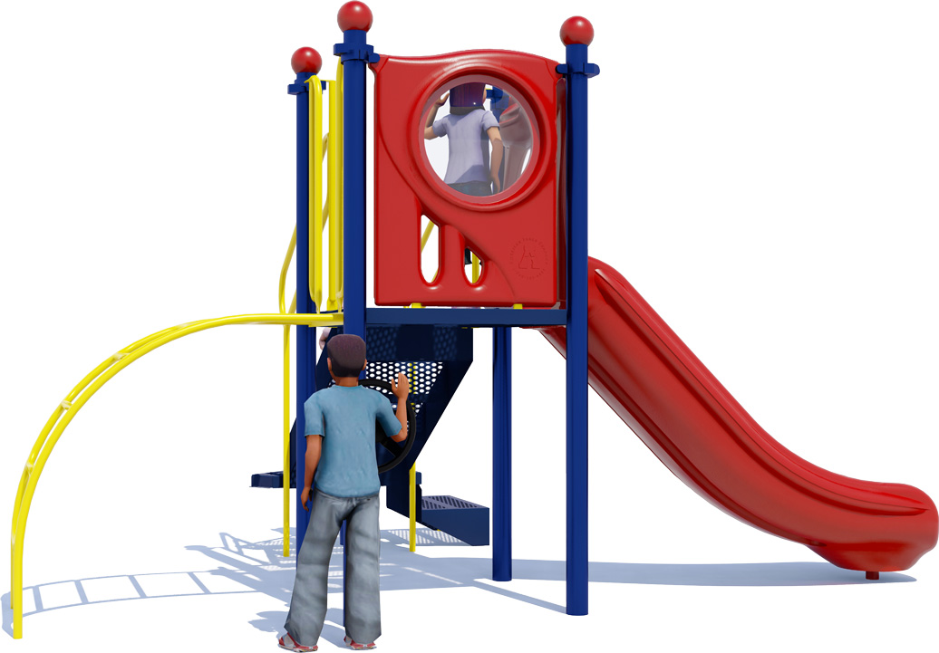 Space Saver Commercial Play Structure 