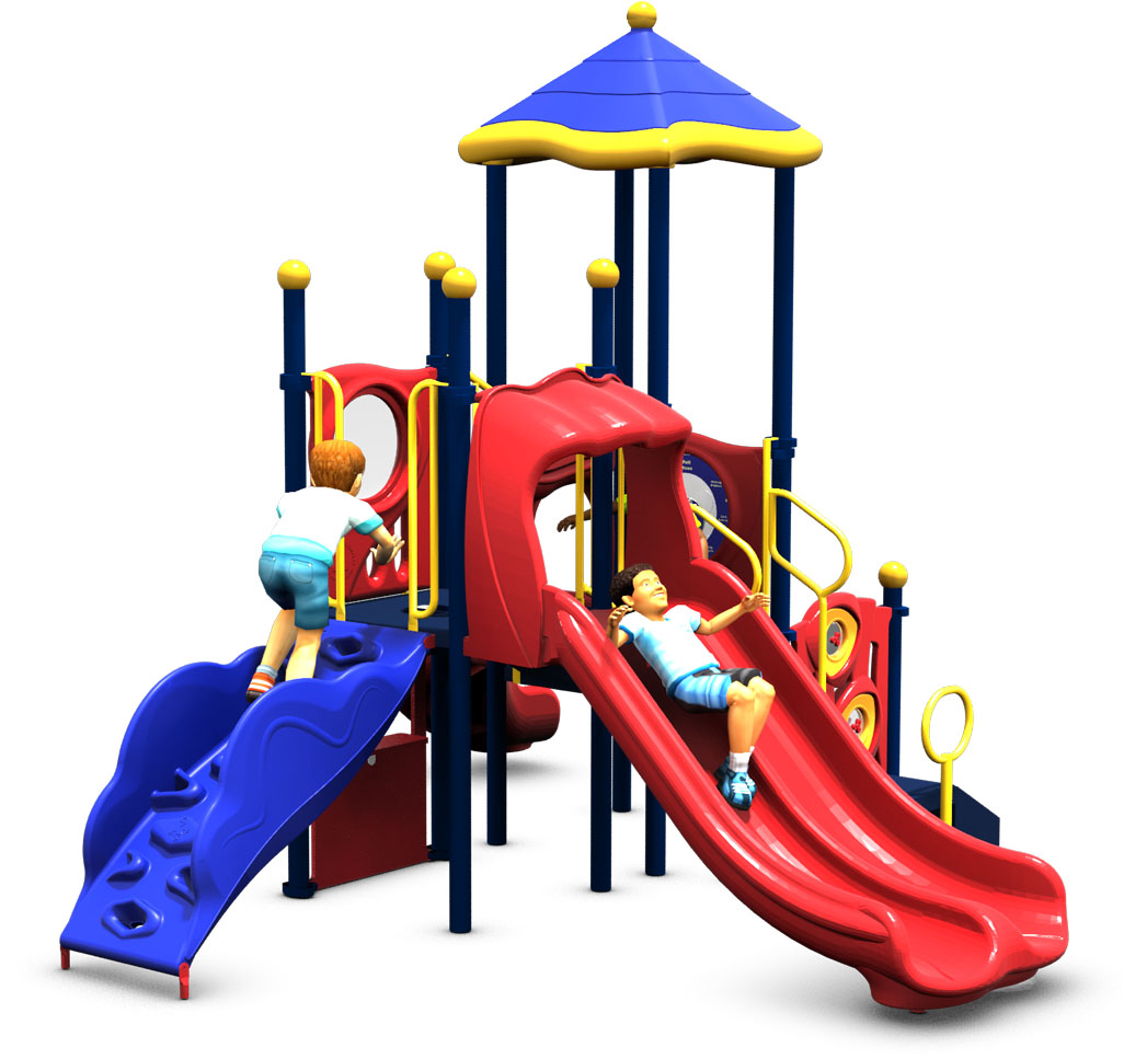 Tiki Tall - Commercial Play Structure - Primary - Front