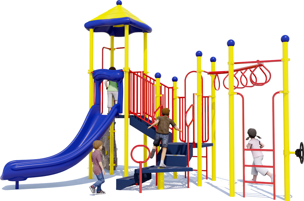 Kid Krossing - Commercial Playground Structure