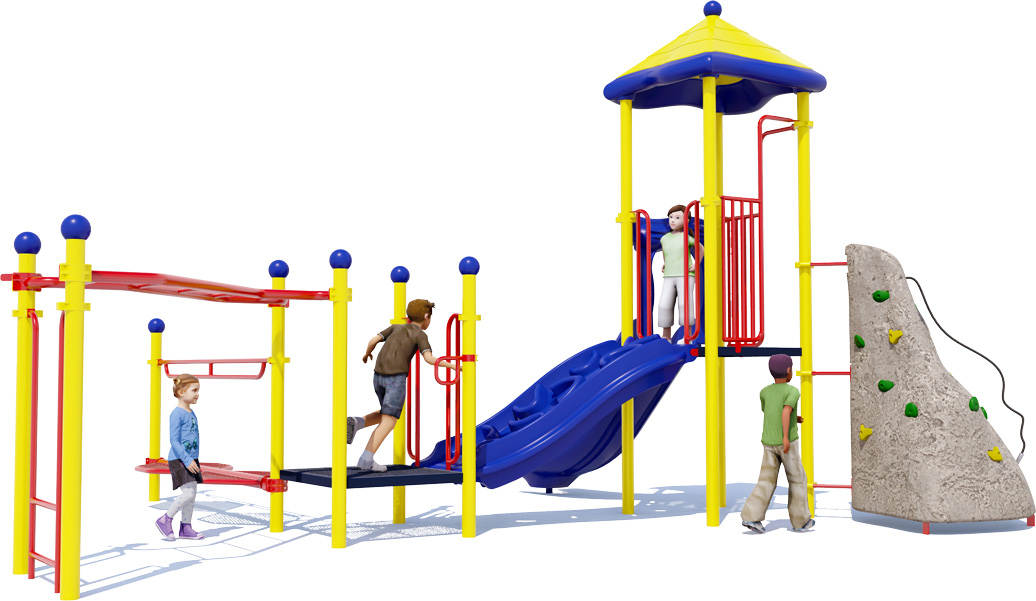 Rock Ridge - Commercial Play Structure 