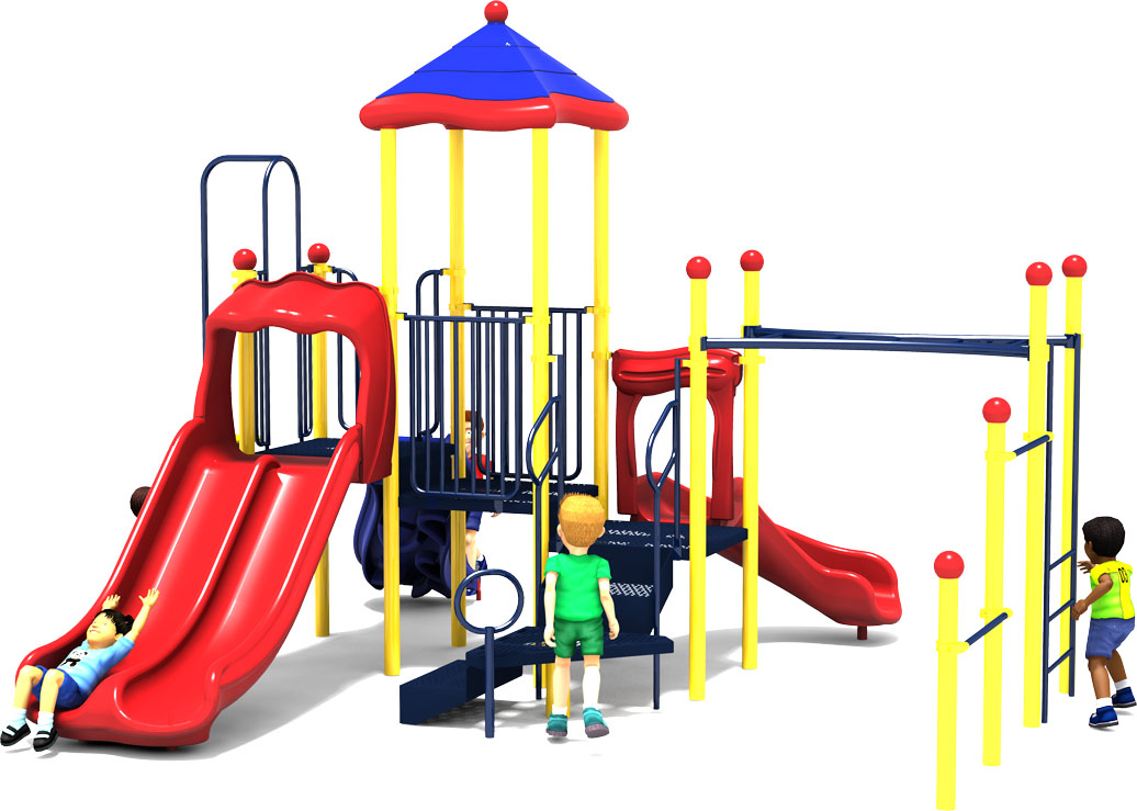 Fun Zone - Commercial Playground Equipment - Primary - Front