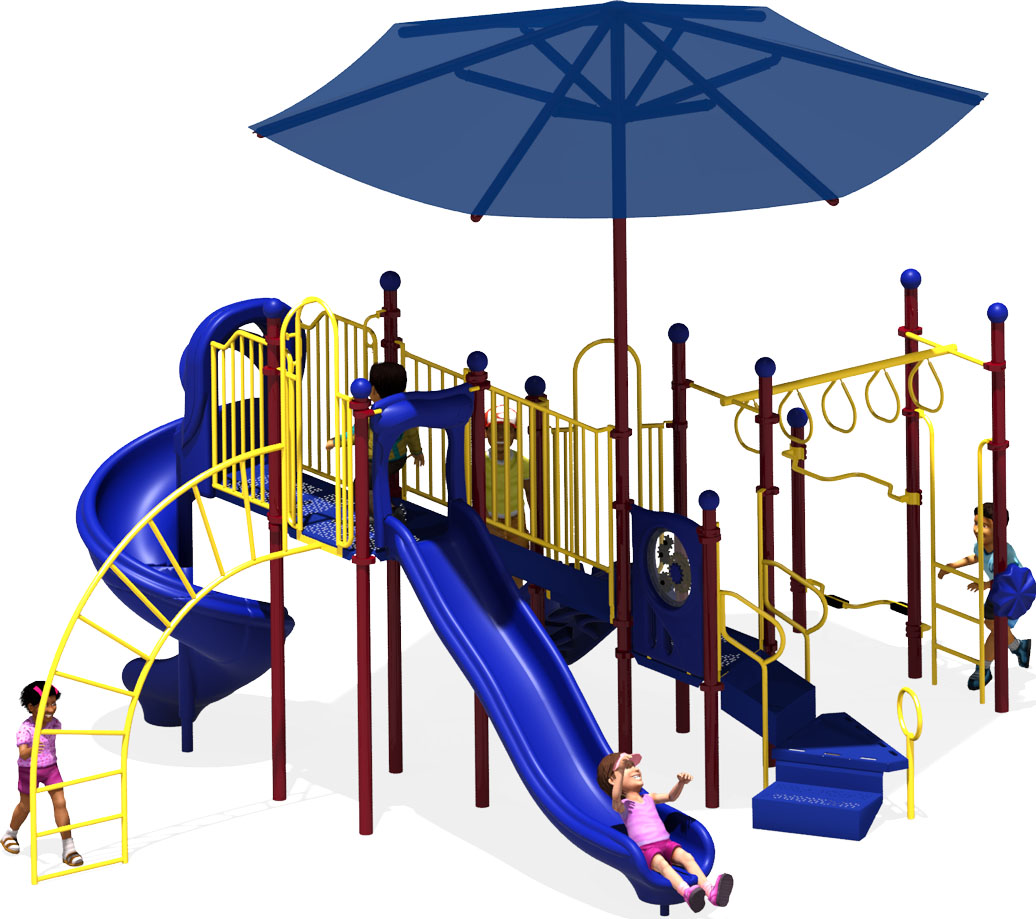 Rising Star Commercial Play Structure - American Parks Company - Top