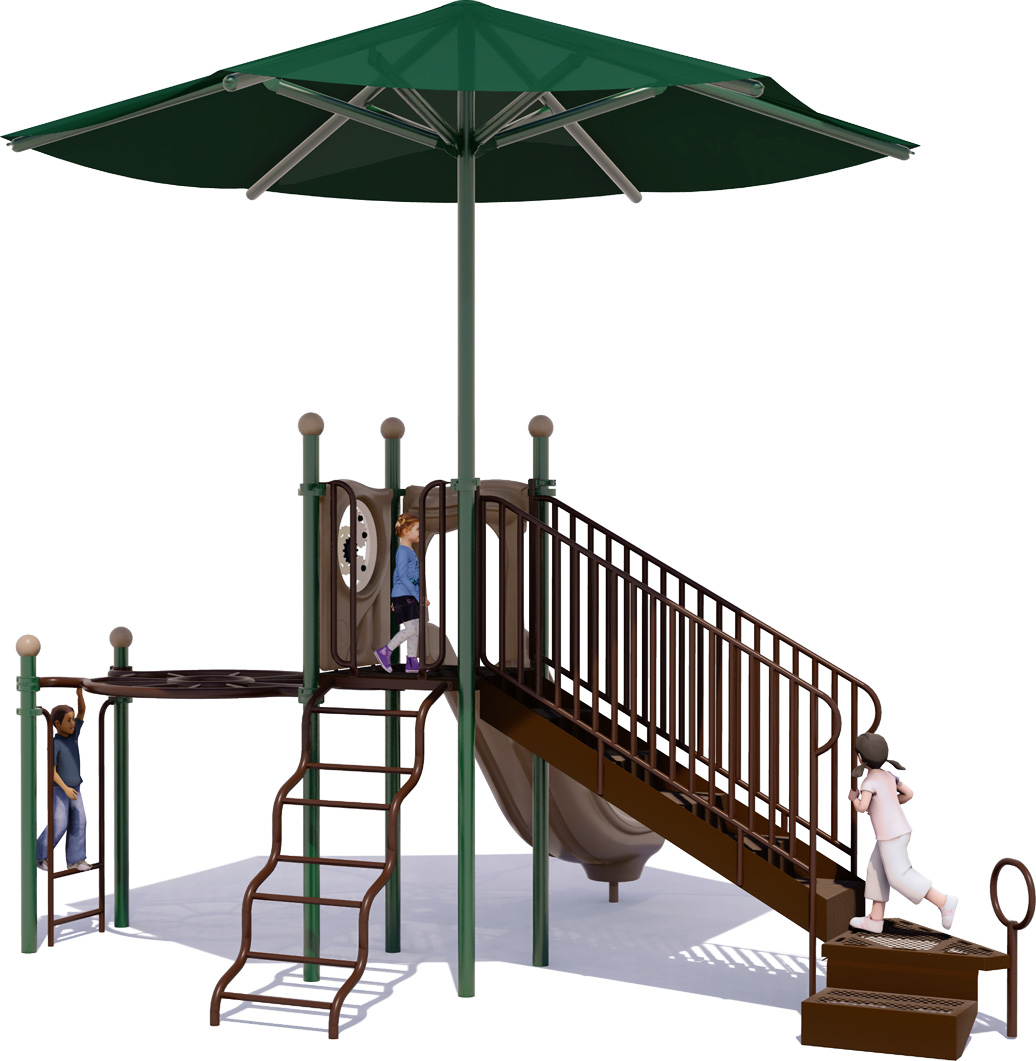 Sunny Days Commercial Play Structure - American Parks Company 