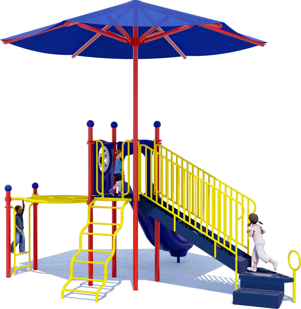 Sunny Days Commercial Play Structure - American Parks Company 