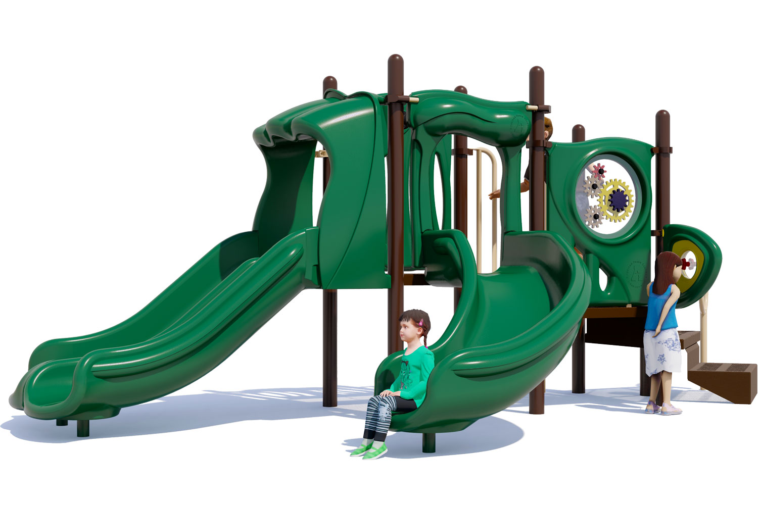 Bright Spot - Natural - Front - Daycare Playground Equipment