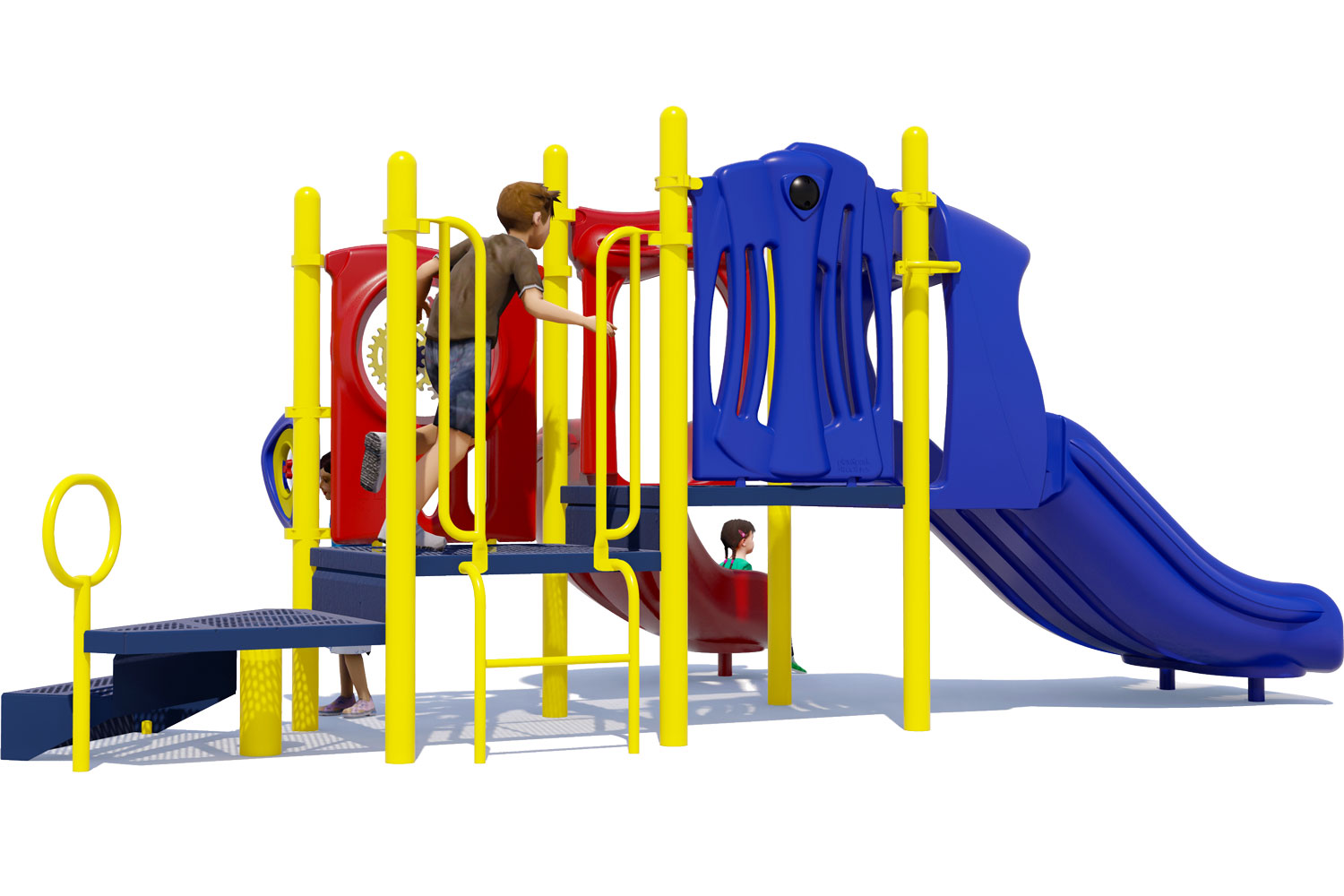 Sunshine - Primary - Rear - Daycare Playground Equipment