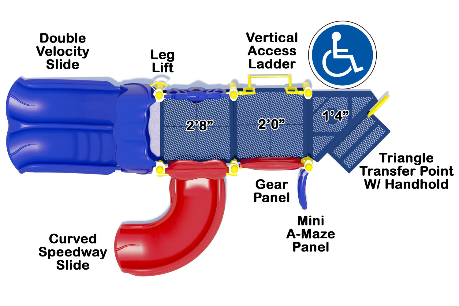 Bright Spot - Primary - Top - Daycare Playground Equipment