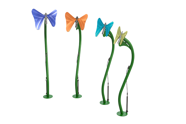 Freenotes Butterflies - Musical Playground Equipment