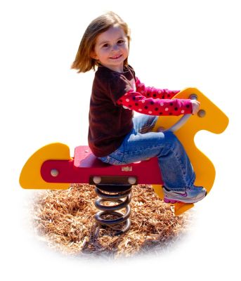 Horse Spring Rider | Commercial Playground Equipment | American Parks Company