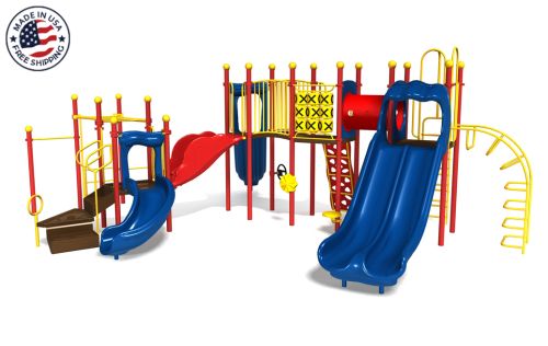 Front View - Budget Playground Structure - American Parks Company