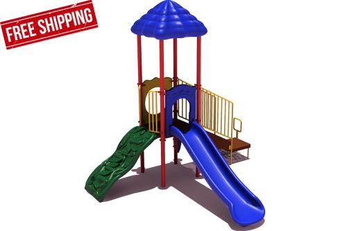 Winning Run - primary Color Scheme - Front View - Commercial Playground Equipment
