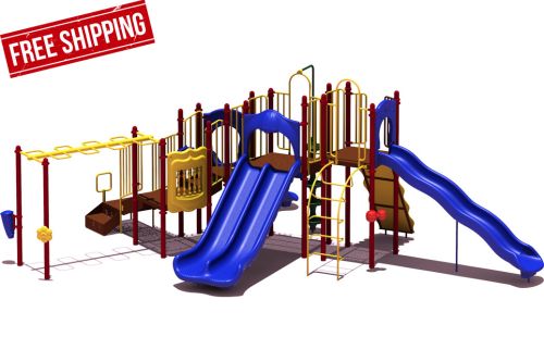 Line Drive - Budget Play Structure - primary Colors - Front