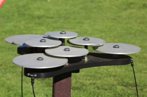 Lilypad Cymbals - Outdoor Musical Instruments - American Parks Company