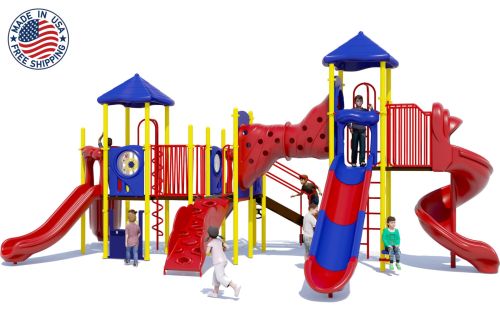 Front View - Value Boss Budget Playgrounds