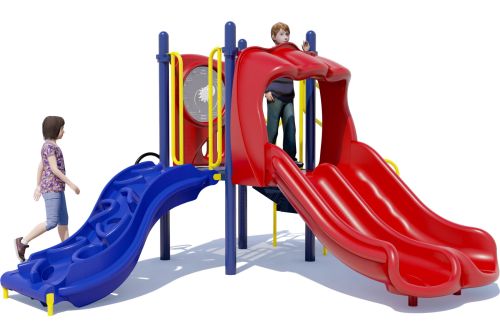 Magic Minnie Playground Structure - Primary Color Scheme - Front View