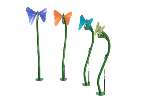 Freenotes Butterflies - Musical Playground Equipment