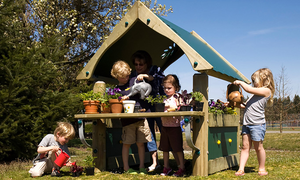 Green Thumb Potting Shed - Outdoor Learning - Commercial Playground Equipment