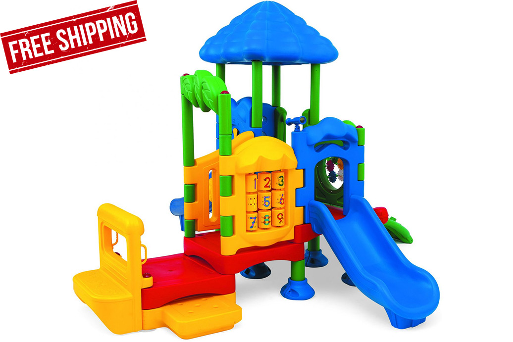 Discovery Center 4 Play Structure | Commercial Playground Equipment