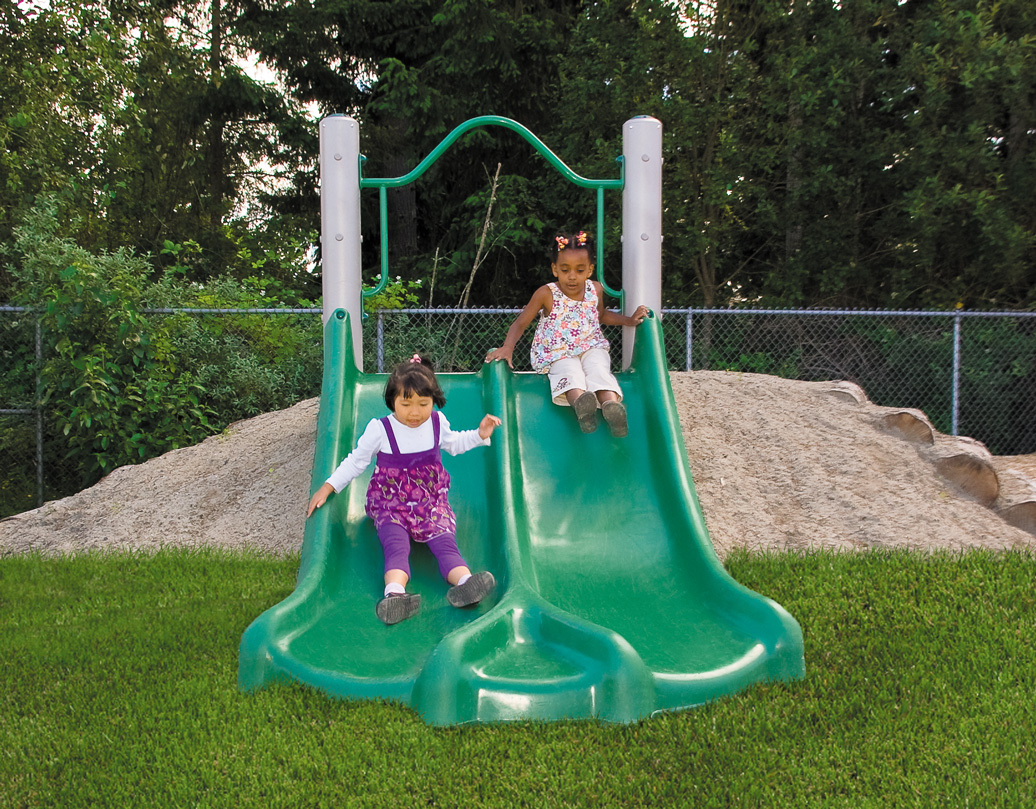 Embankment Slide - Independent Play - Commercial Playground Equipment