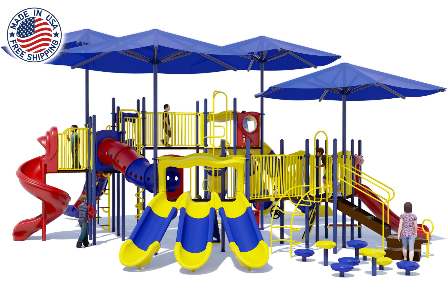 Budget Playground - Made in America - Rear