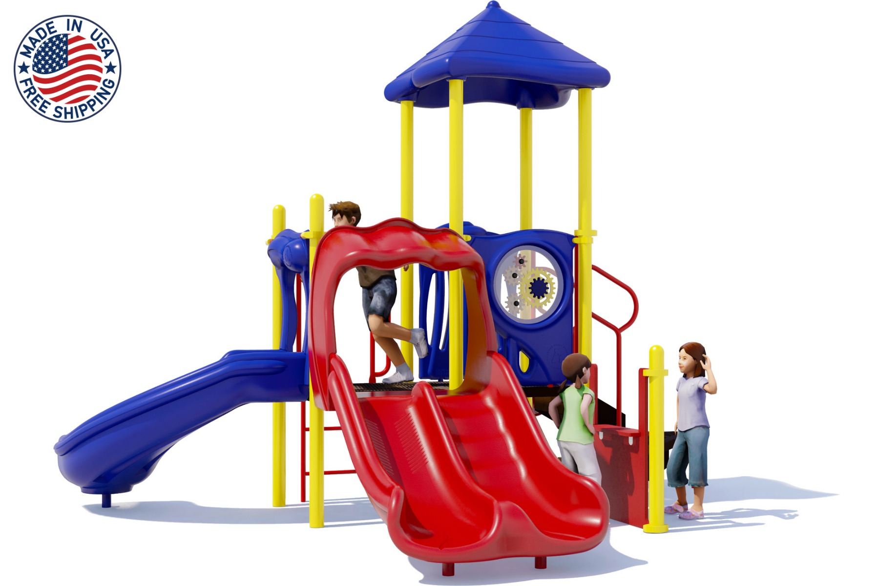 Monkeying Around - ValueBoss Playground Structure - Front View