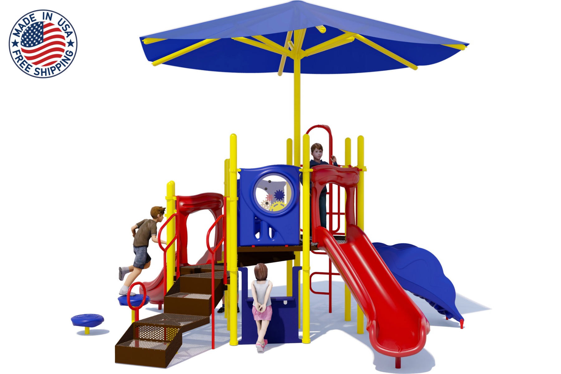Play in the Shade - ValueBoss Playground - Front View
