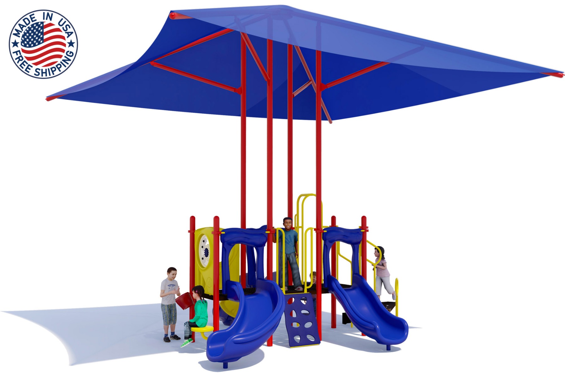 Shady Ways - Value Boss Playground - Front View