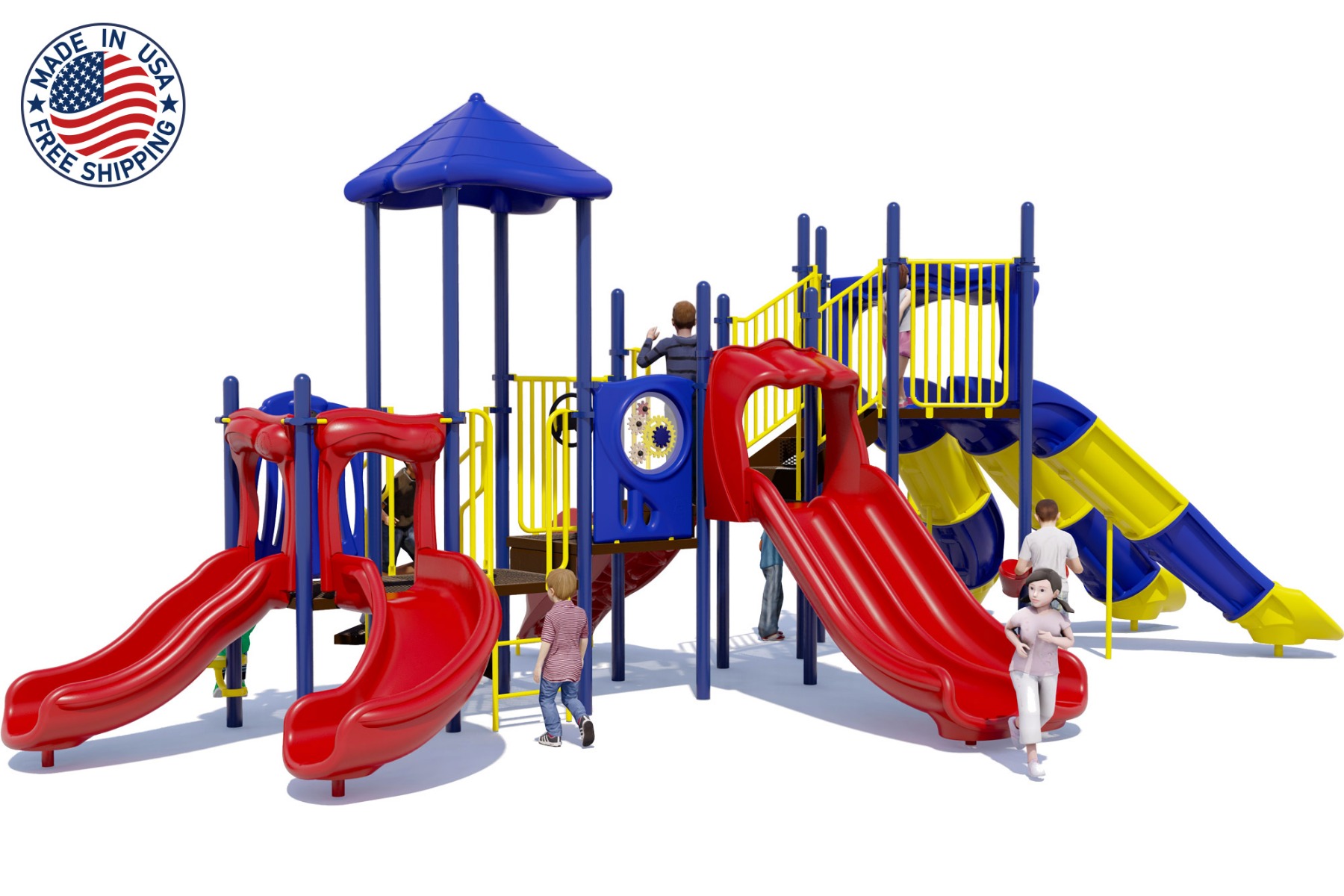 Made in USA Playground - Value Boss - Rear View