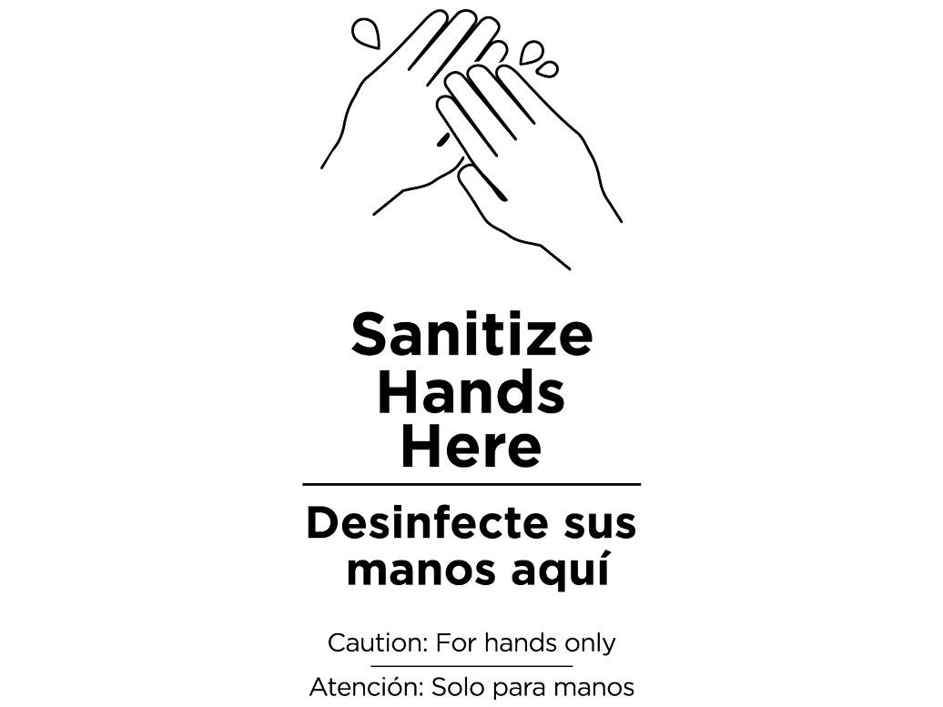 Hand Sanitizer Station Sign - American Parks Company